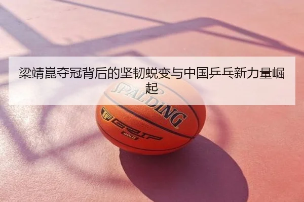 梁靖崑夺冠背后的坚韧蜕变与中国乒乓新力量崛起